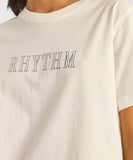 Rhythm Flagship Boyfriend T-Shirt - White