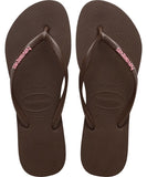 Havaianas Slim Logo Pop-Up 0727 - Brown/Pink