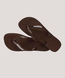 Havaianas Logo Filete Jandal - Dark Brown