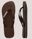 Havaianas Logo Filete Jandal - Dark Brown