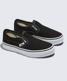 Kids Van Classic Slip On Black / True White Shoe