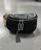 D shape Leather bag