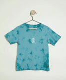 Rip Curl Grom Energy Tie Dye Boys Tee - Blue Lagoon