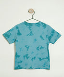 Rip Curl Grom Energy Tie Dye Boys Tee - Blue Lagoon