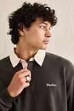 Rhythm Koa Vintage Rugby LS Polo - Olive