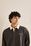 Rhythm Koa Vintage Rugby LS Polo - Olive