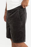 Rhythm Reverb Corduroy Mens Shorts - Charcoal