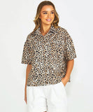 Sass Wyatt Short Sleeve Denim Shirt - Vintage Animal