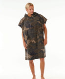 Rip Curl Combo Hooded Towel - Black/Olive