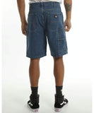 Dickies Mens 11 Relaxed Fit Denim Shorts - Stone Washed Indigo