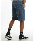 Dickies Mens 11 Relaxed Fit Denim Shorts - Stone Washed Indigo