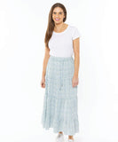 Seeking Lola Happy Maxi Skirt - Cornflower