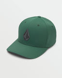 Volcom Stone Tech Flexfit Delta Hat - Dark Pine