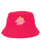Santa Cruz Solitaire Dot Fade Bucket Hat - Pink
