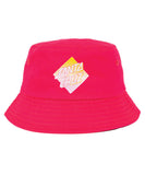 Santa Cruz Solitaire Dot Fade Bucket Hat - Pink