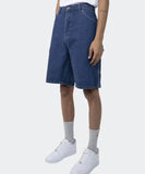 Dickies DX200Y Denim Relaxed Fit Carpenter Short - Stone Washed Indigo