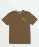 Volcom Soarin Since 91 Short Sleeve Tee - Dark Earth