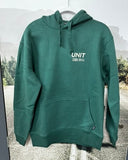 Unit Mens Fleece - Hoodie - Cortex - Forest Green