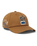 HUF Everybody Get Loose Snapback Cap - Camel