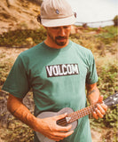 Volcom Chaindrive Short Sleeve Tee - Fir Green