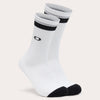 Oakley Essentials Socks 3pk - White/Black