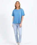 Foxwood Huntleigh Oversized Tee - Azure Blue