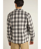 Rhythm Plaid LS Flannel Shirt - Ash
