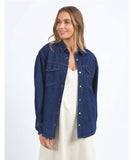 Foxwood Daisy Over Shirt - Denim