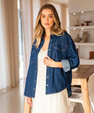 Foxwood Daisy Over Shirt - Denim
