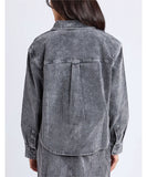 Foxwood Tularose Cord Shirt - Washed Black