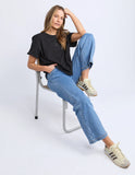 Foxwood Huntleigh Oversized Tee - Black