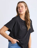 Foxwood Huntleigh Oversized Tee - Black