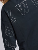 Foxwood Interval Crew - Black with Silver