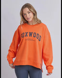Foxwood Interval Crew - Orange/Navy