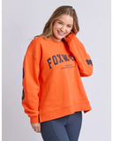 Foxwood Interval Crew - Orange/Navy