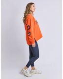 Foxwood Interval Crew - Orange/Navy
