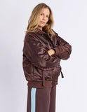 Foxwood Lucy Bomber Jacket - Coffee Bean