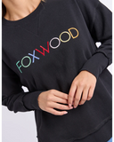 Foxwood Simplified Confetti Crew - Black