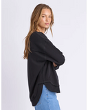 Foxwood Simplified Confetti Crew - Black