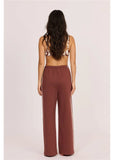 Sisstrevolution Cabana Fleece Pants - Espresso Brown