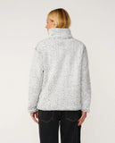 Rip Curl Dark N Stormy 1/4 Zip Crew - Light Grey