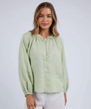 Foxwood Corsica Blouse - Green