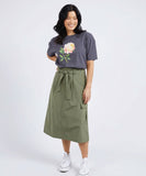 Elm Moss Cargo Skirt