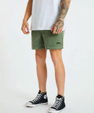 Stussy Wide Wale Cord Beachshort - Pigment Green