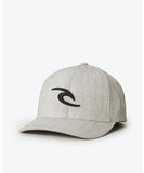 Rip Curl Tepan FlexFit Cap - Light Grey Heather