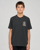The Mad Hueys Dead Shred Youth SS Tee - Vintage Black