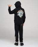 The Mad Hueys Tunnel Vision Youth Hooded Pullover - Black