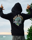 The Mad Hueys Tunnel Vision Youth Hooded Pullover - Black