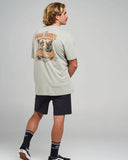 The Mad Hueys Captain Two Faced SS Tee - Faded Dust
