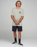 The Mad Hueys Captain Two Faced SS Tee - Faded Dust